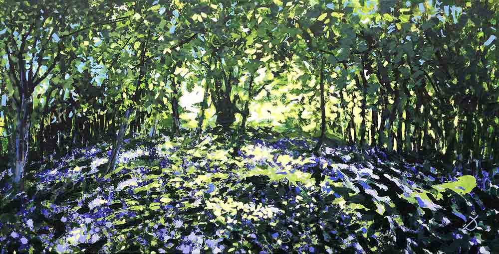 Devon Bluebell Wood