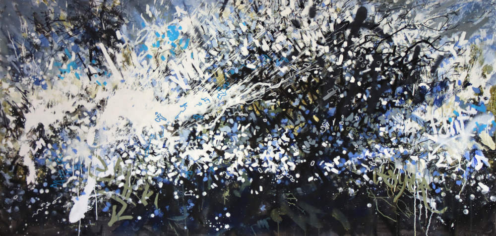 Blossom in the Thorns by Landscape-Graffiti Artist Joe Webster